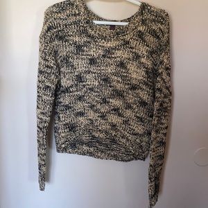 Material Girl waist length cropped sweater